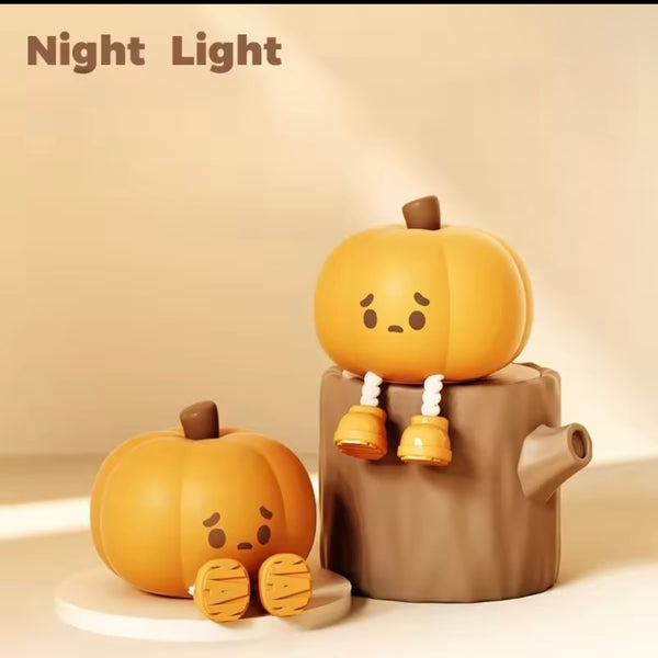 Squishy Pumpkin lamp